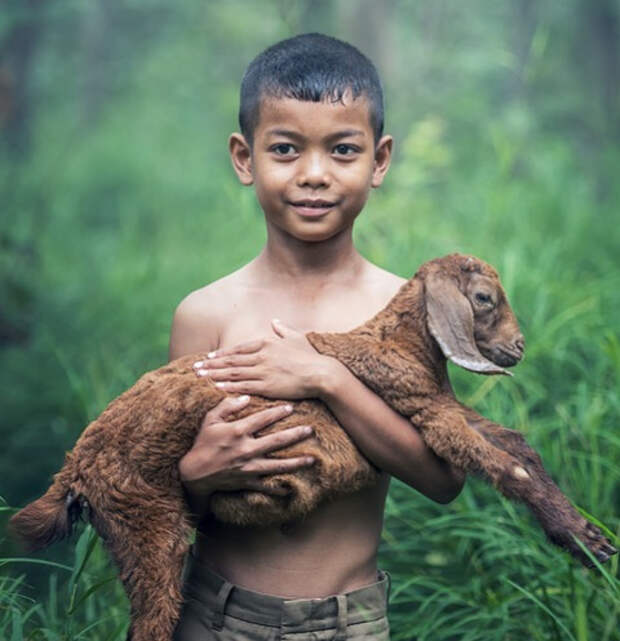 Фото людей маугли