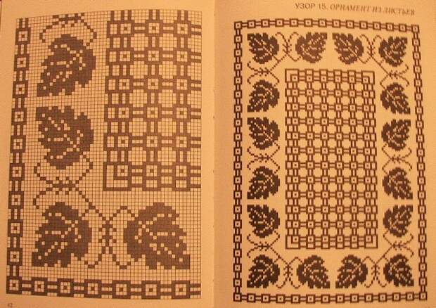 схемы из книги вышивка по филейной сетке