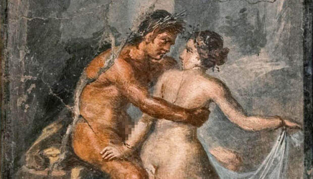 Эротические фрески Помпей: что римляне рисовали на стенах своих домов и почему это шокировало археологов