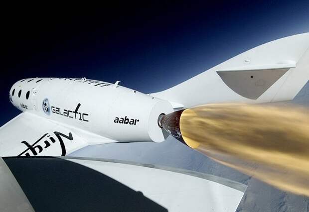 Космический челнок SpaceShipTwo от Virgin Galactic
