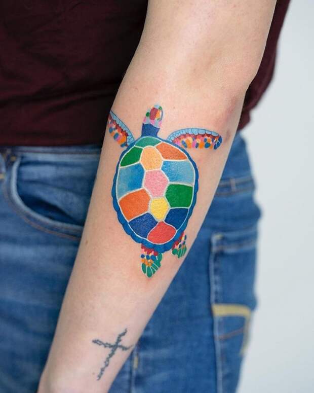Красочные татуировки от Zihee Tattoo