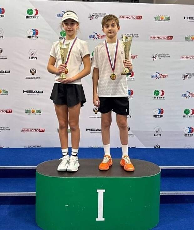 Тульская теннисистка Шингалеева завоевала три медали «Олимпийских надежд»