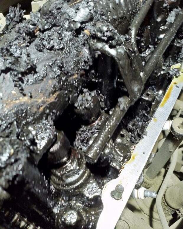 Слегка не то масло в двигатель залил