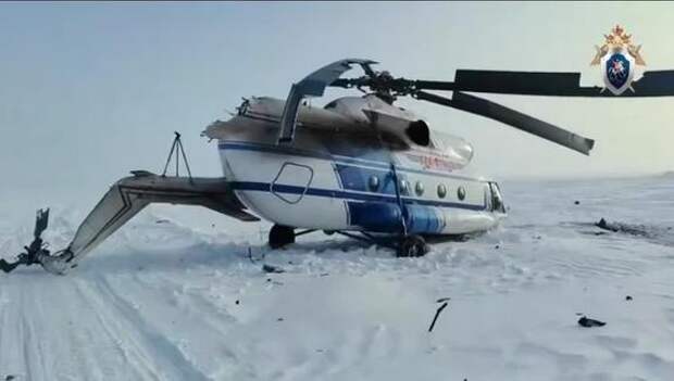 Ми-8 совершил жёсткую посадку на Ямале