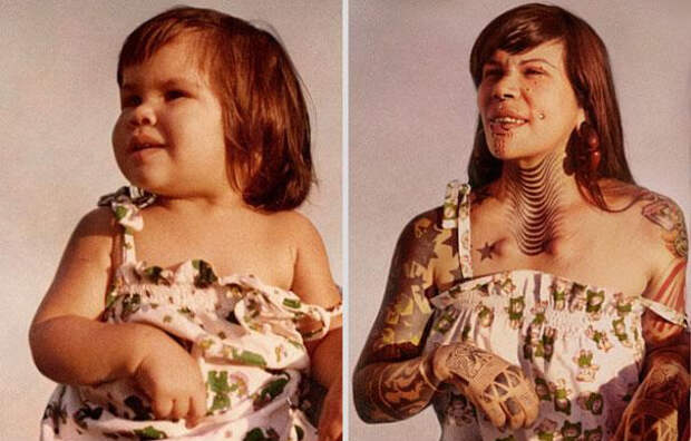 Ла Негра, 1980 и 2010 (Буэнос-Айрес)