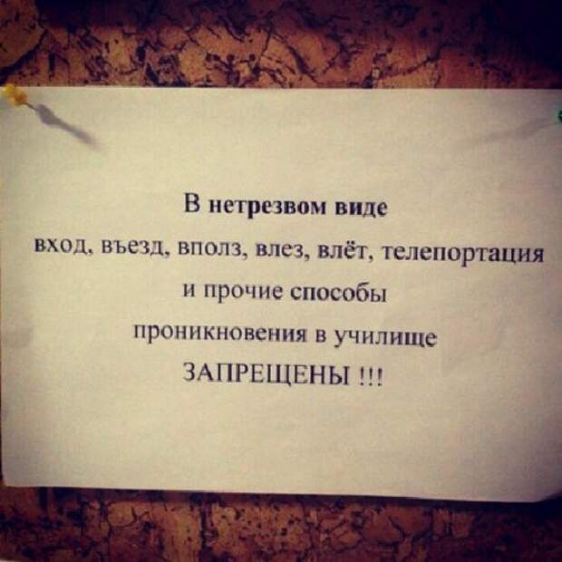 Смешные объявления и вывески (12 фото)