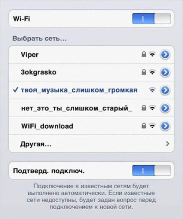 15 креативных названий Wi-Fi-сетей от наших соотечественников (15 фото)
