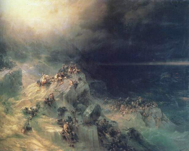 Иван Айвазовский. Всемирный потоп, 1864