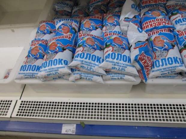 Последствия продуктовой блокады Крыма в Симферополе (17 фото)