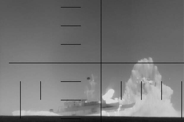 США показали видео уничтожения иранского фрегата