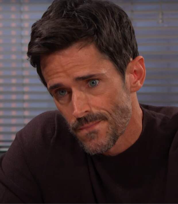 Shawn looking guilty on Days of Our Lives during the week of 3-10-25