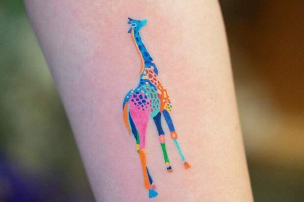 Красочные татуировки от Zihee Tattoo
