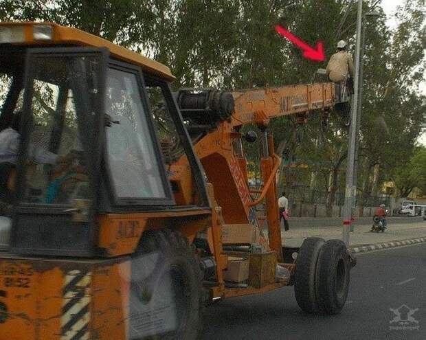 Странные люди, которых можно встретить на дорогах фото