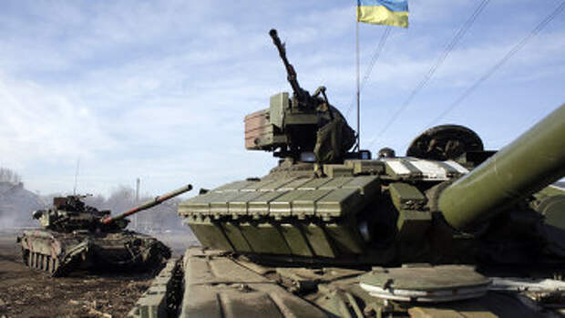 Военная техника украинской армии в Донбассе. Архивное фото