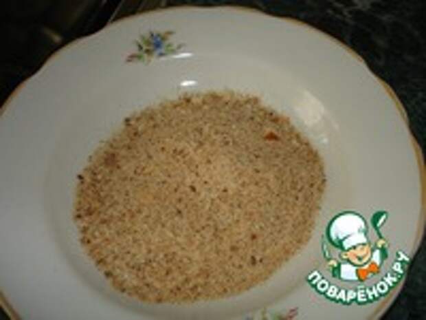 Мясо в сухарях ингредиенты
