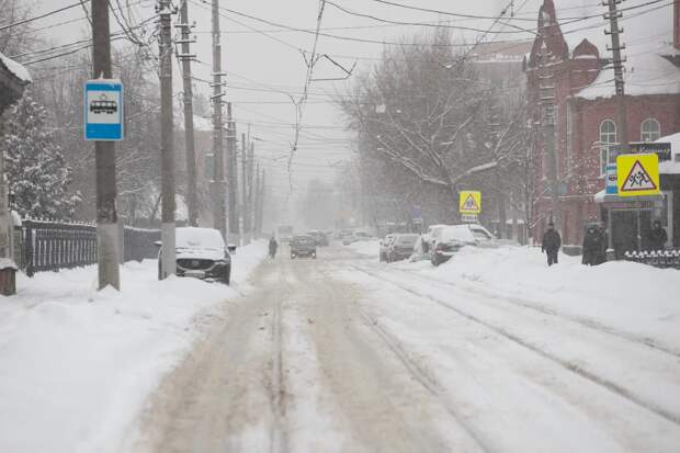 Пасмурно, снег и до -24 градусов: погода в Туле на 3 февраля