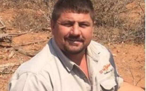 Scott van Zyl, 44, the owner of SS Pro Safaris