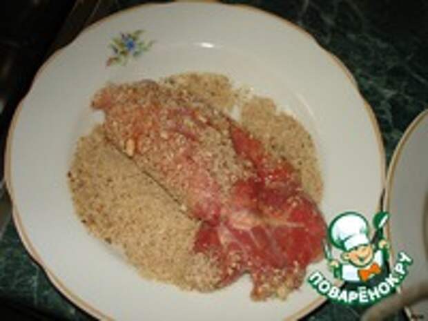 Мясо в сухарях ингредиенты