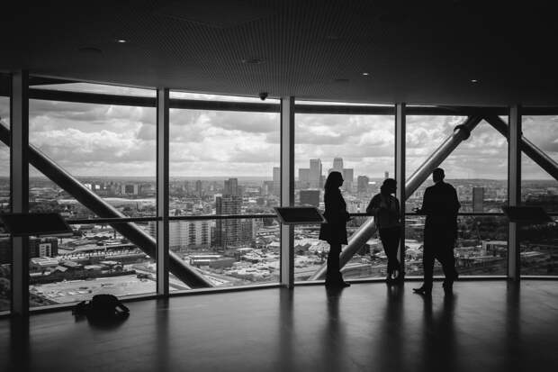 Business Office Window