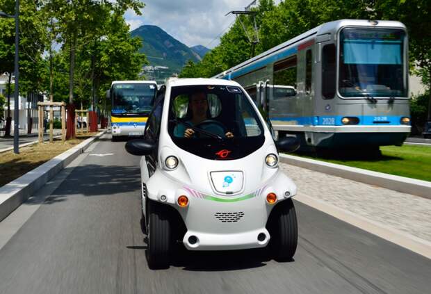 Toyota i-Road трехколесные авто, трехколесный автомобиль