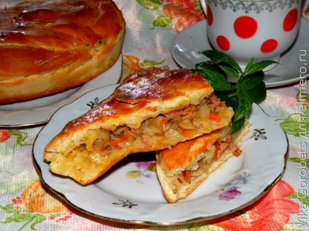 Соленый пирог Соленый пирог