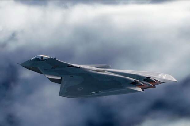 В США впервые показали, как будет выглядеть самолет шестого поколения F-47