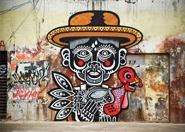 7. Мигель Мехия art, граффити, мексика