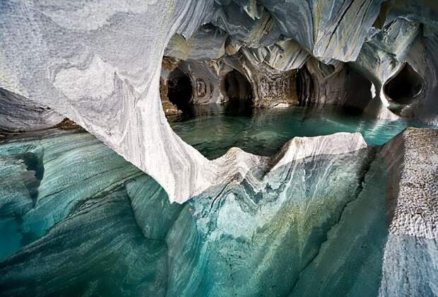 Пещера Чилийский Мраморный собор