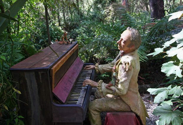 Садовые скульптуры Бруно Торфса (Bruno's Art & Sculpture Garden)