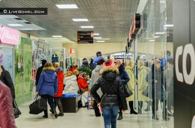 Black Friday в торговом центре «Секрет» в Гомеле,  или 20 тысяч гомельчан в погоне за выгодой