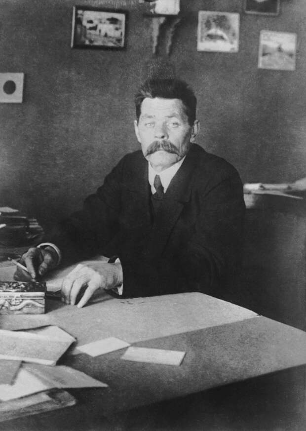 Максим Горький в 1917 году. Фотохроника ТАСС 