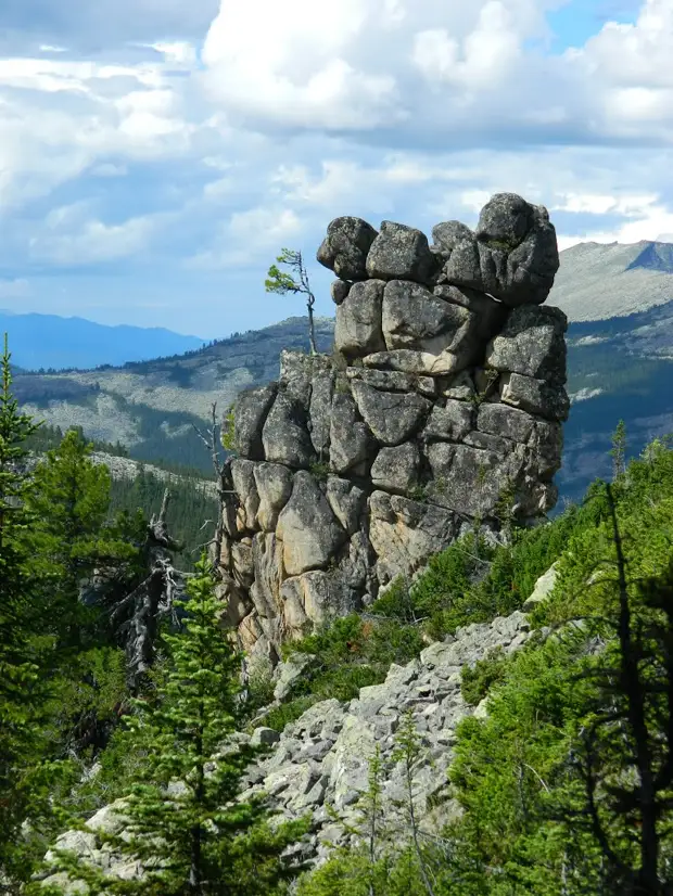 Фото каменный город ергаки