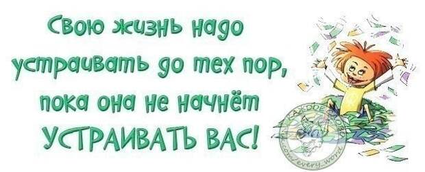 Устроенная жизнь. Свою жизнь надо устраивать. Свою жизнь надо устраивать до тех пор. Надо устраивать свою жизнь пока. Устрой свою жизнь.