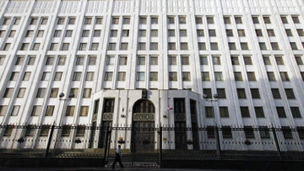 Здание Министерства обороны Российской Федерации. Архивное фото