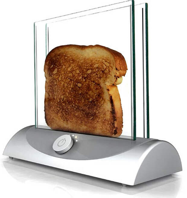 7. Прозрачный тостер  изобретение, польза