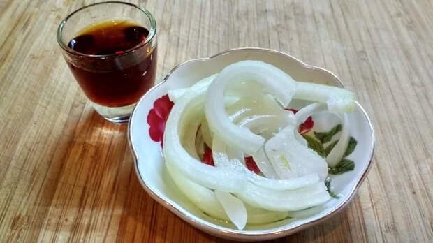 Маринованный красный лук Рецепт, Закуска, Новый Год, Длиннопост, Еда