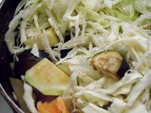 Курица с овощами