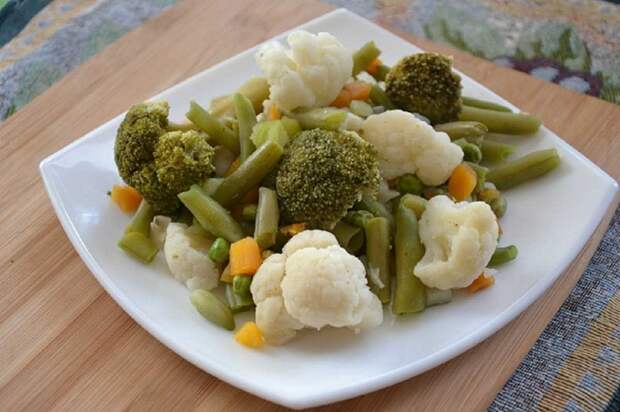 Овощи получаются как из пароварки. / Фото: narsharab-nn.ru