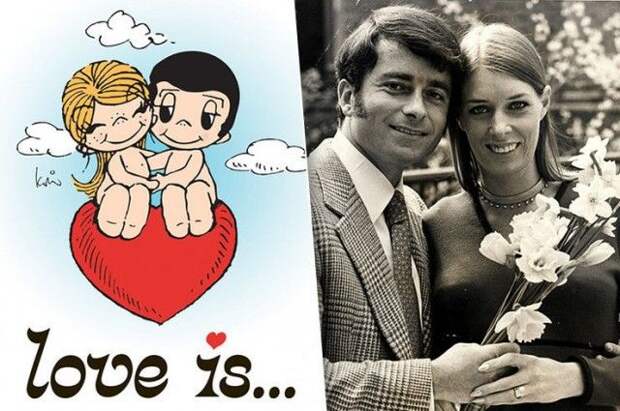 История появления комиксов "Love is..." и жизненный путь их создателей История появления комиксов "Love is..." и жизненный путь их создателей