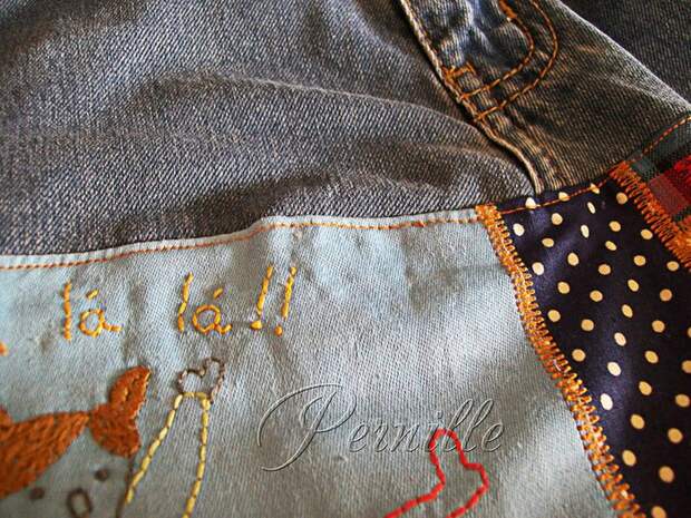 Старые джинсы - новая сумка