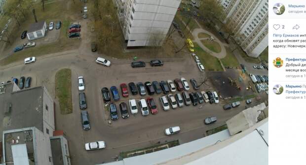 Во двор дома на Новочеркасском вернут дорожную разметку