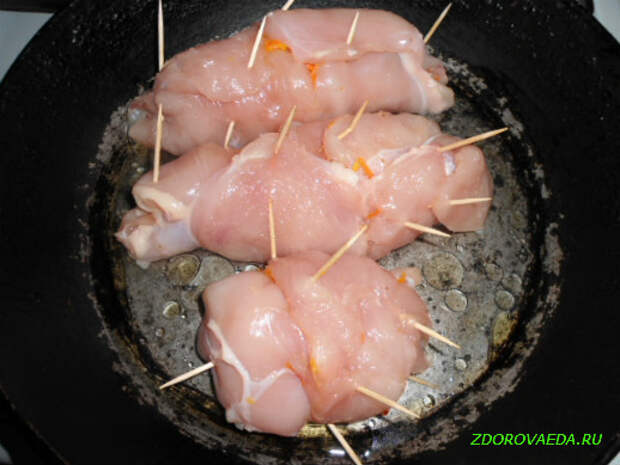 куриные рулетики