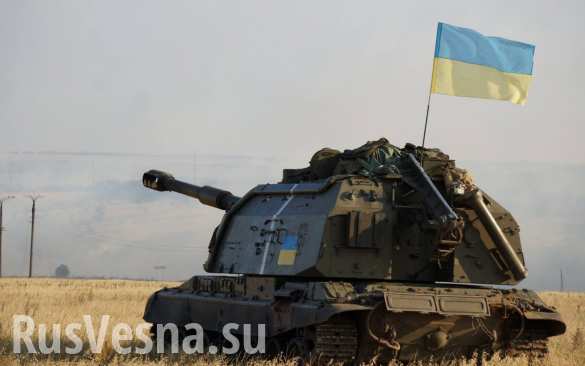 Разведка ДНР обнаружила украинские САУ и минометы на линии соприкосновения — Басурин | Русская весна