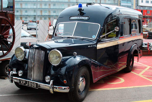 14. Austin Sheerline A125 Ambulance '1947-54 14. Austin Sheerline A125 Ambulance '1947-54 катафалк, скорая, универсал