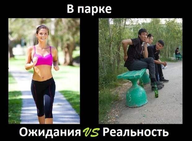 Ожидание и реальность ожидание, реальность, фото, юмор