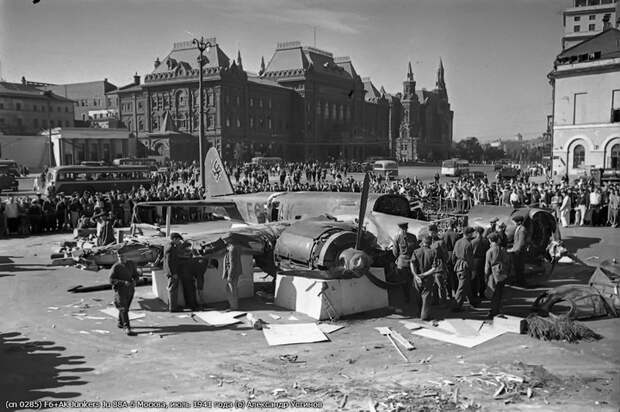 Немецкий Junkers Ju 88 в Москве (10)