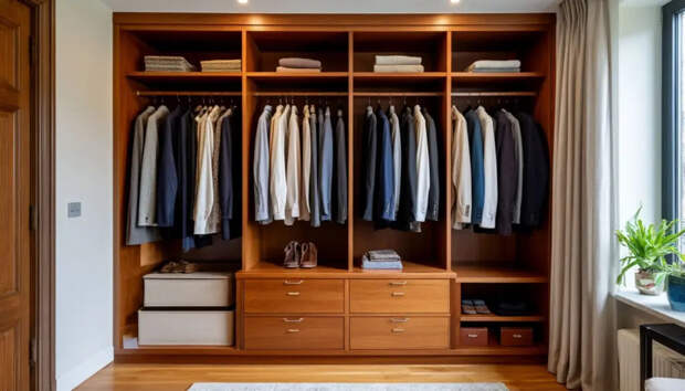 Выбросьте шкафы-купе: новая эра хранения наступила — и она не прощает пыли