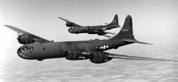 Американский бомбардировщик B-29
