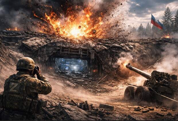 Удар по бункеру ВСУ под Херсоном вскрыл скрытую инфраструктуру НАТО