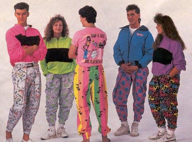 Весёлая мода 1980-х 80-е, мода, ностальгия, ссср